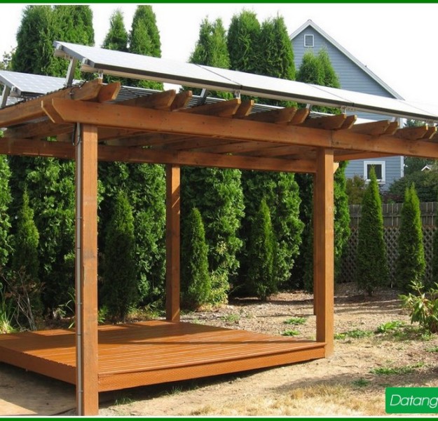 Outdoor Solar Powered Pergola 5 – Pergola Gazebos: