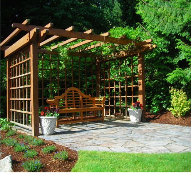 Pergola Bench Seat Designs – Pergola Gazebos: