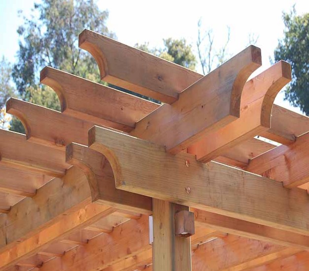 2X6 Printable Free Printable Pergola End Templates