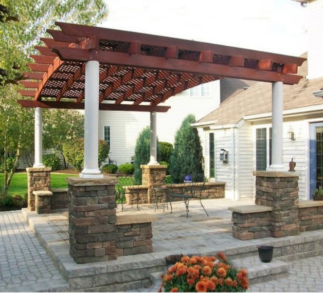 Redwood Pergola Designs 2 – Pergola Gazebos: