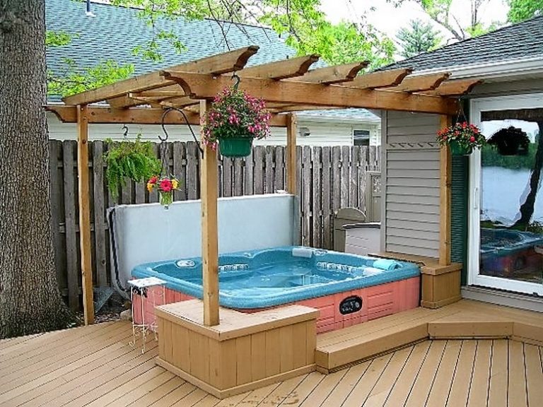 Hot Tub Pergola Decks – Pergola Gazebos: