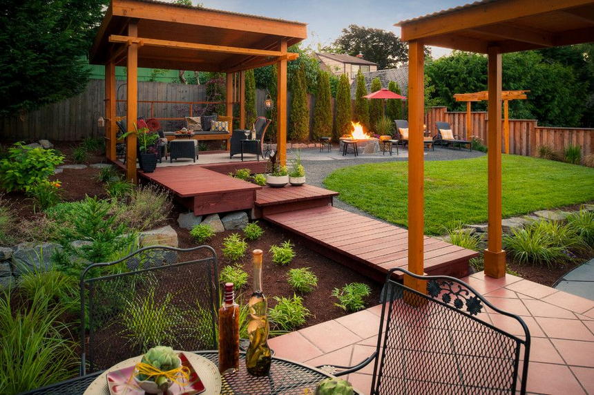 Outdoor Design Ideas for Decks and Patios | Pergola Gazebos: