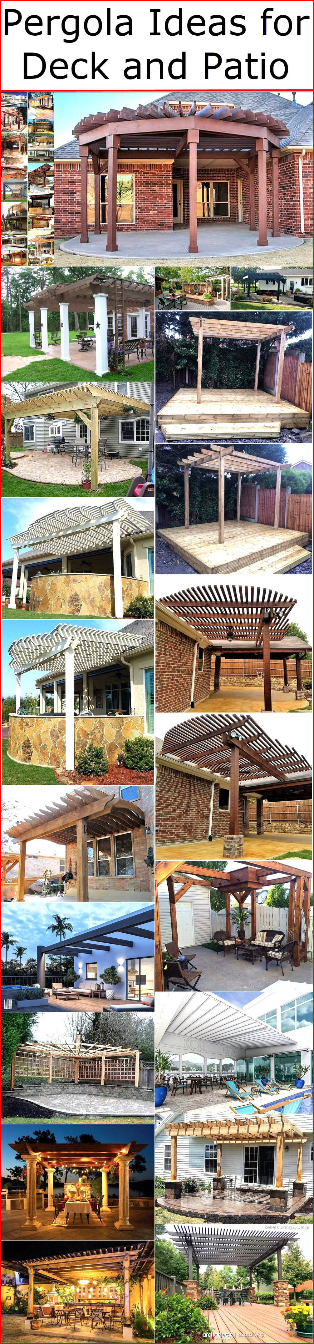 Pergola Ideas For Deck And Patio Pergola Gazebos