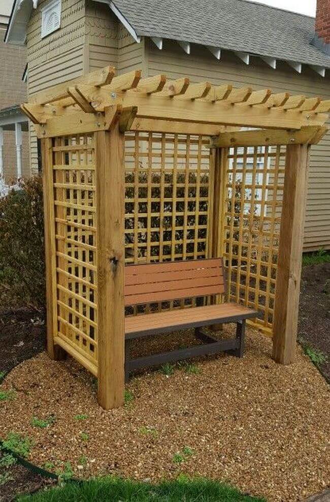 garden arbor benches (3)
