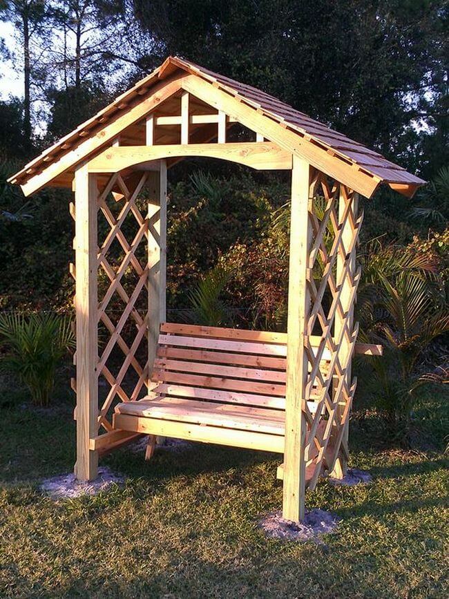 garden arbor benches (8)