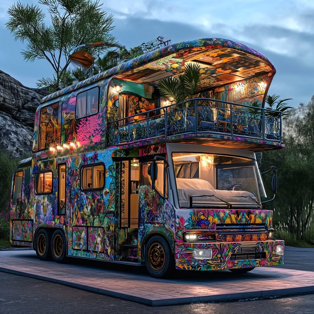 Freedom on Wheels: The Hippie Boho Style Van And Campers Adventure ...